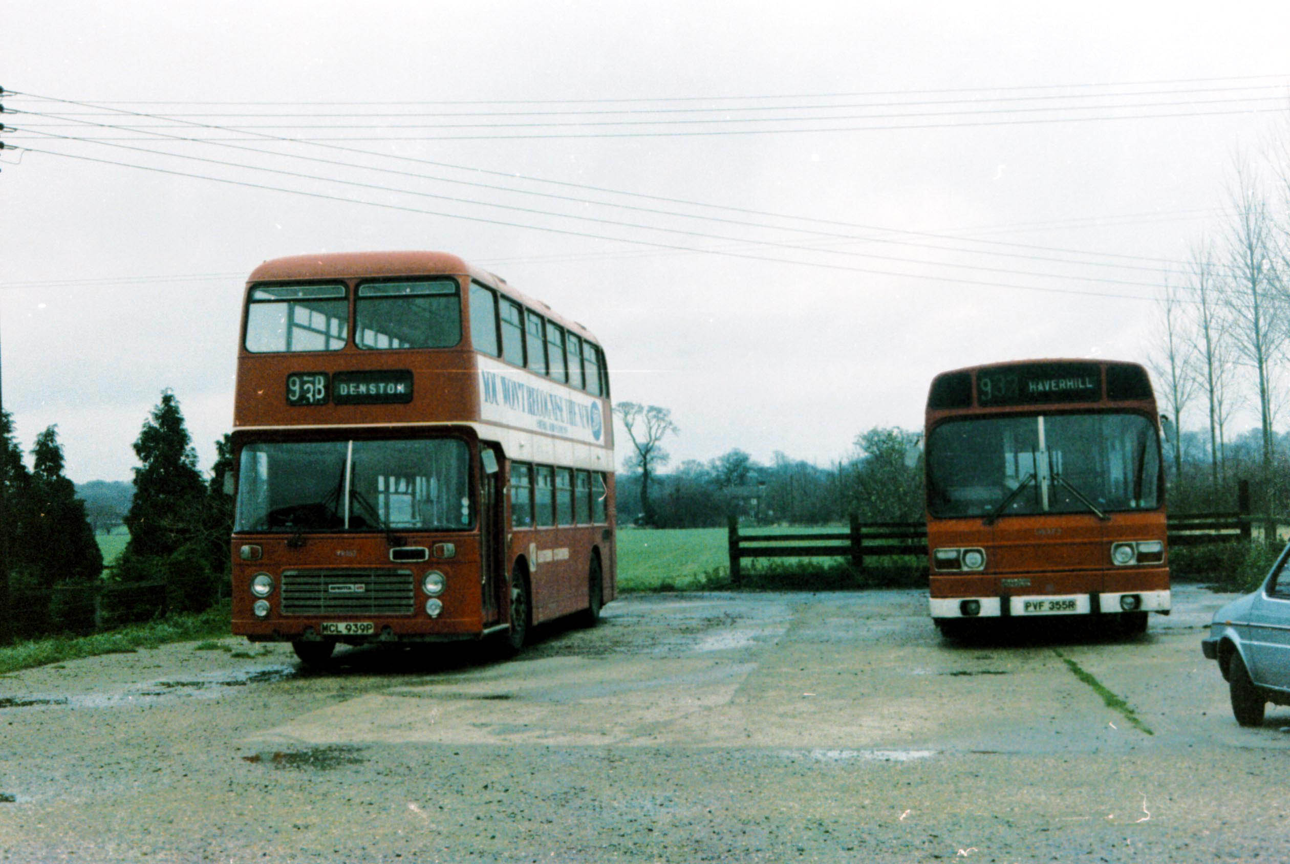 Eastern Counties LH929 Norwich Depot 1982 Bus Photo 